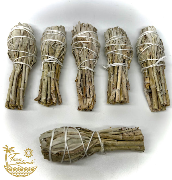 White Sage Smudge Stick Bundle Torch 4 Inches