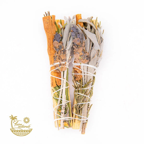 Palo Santo Floral Herb Sage Smudge Bundle