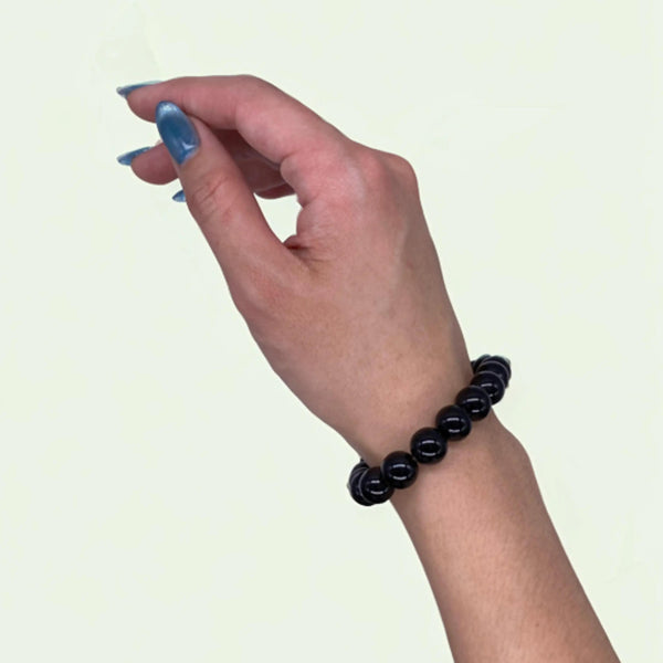Black Obsidian Crystal Bracelet