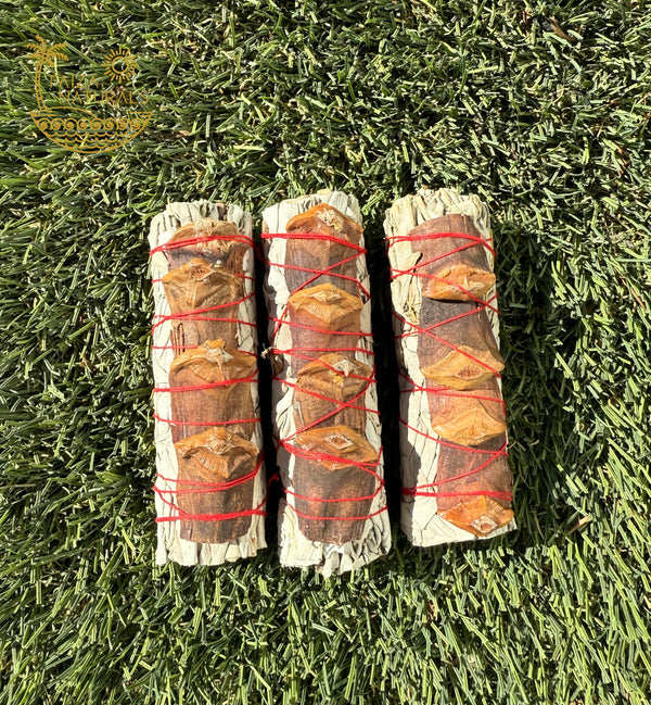 Pine Cone White Sage Bundles (Exclusive Fall Production)