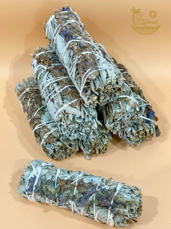 Lavender and White Sage Smudge Stick Bundles