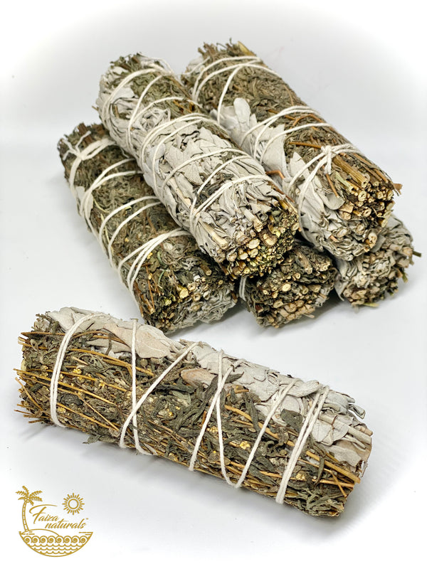 Mugwort with White Sage Smudge Sticks