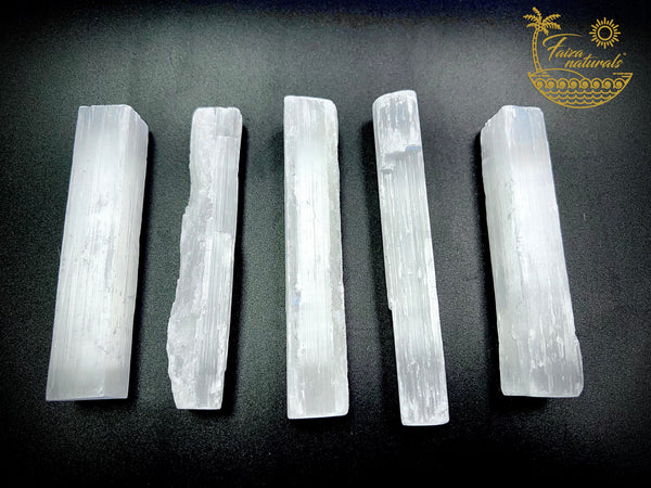 Selenite Wands from Morocco (4 Inch)
