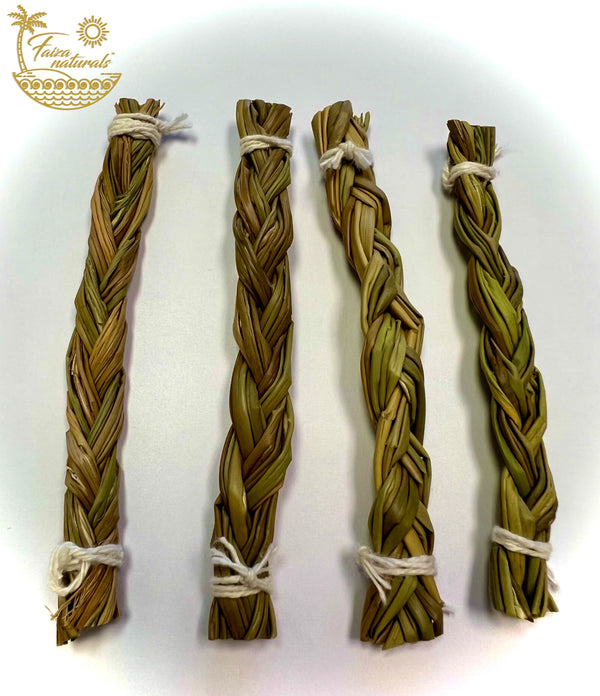 Sweetgrass Braid Smudge Stick 4 Inch