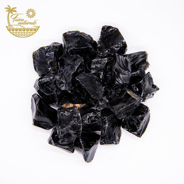 Black Obsidian Raw Crystals