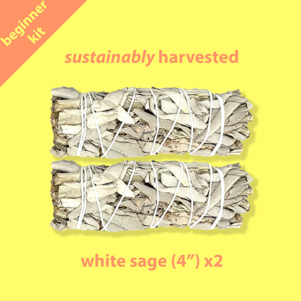 Age of Sage Sage Smudge Kit - California White Sage Oman