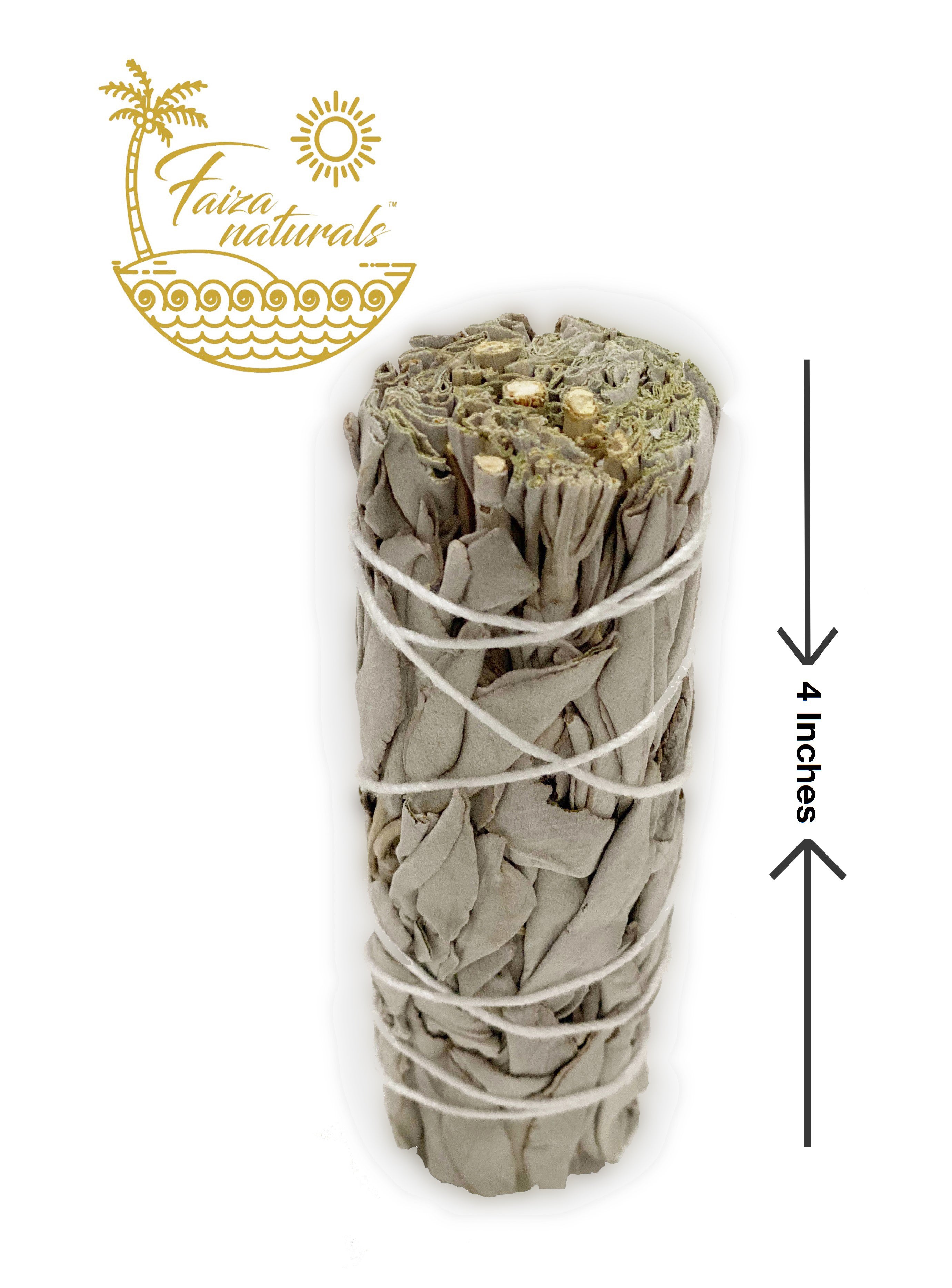 Age of Sage White Sage Smudge Sticks 4 Long - Pakistan