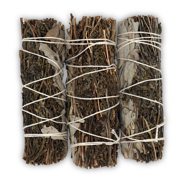 Mugwort with White Sage Smudge Sticks