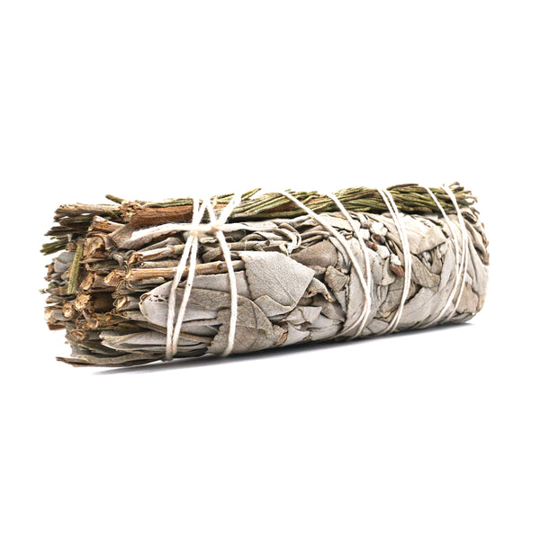 Rosemary and White Sage Smudge Stick Bundle